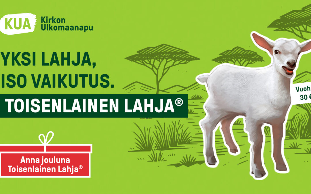 Yksi lahja, iso vaikutus